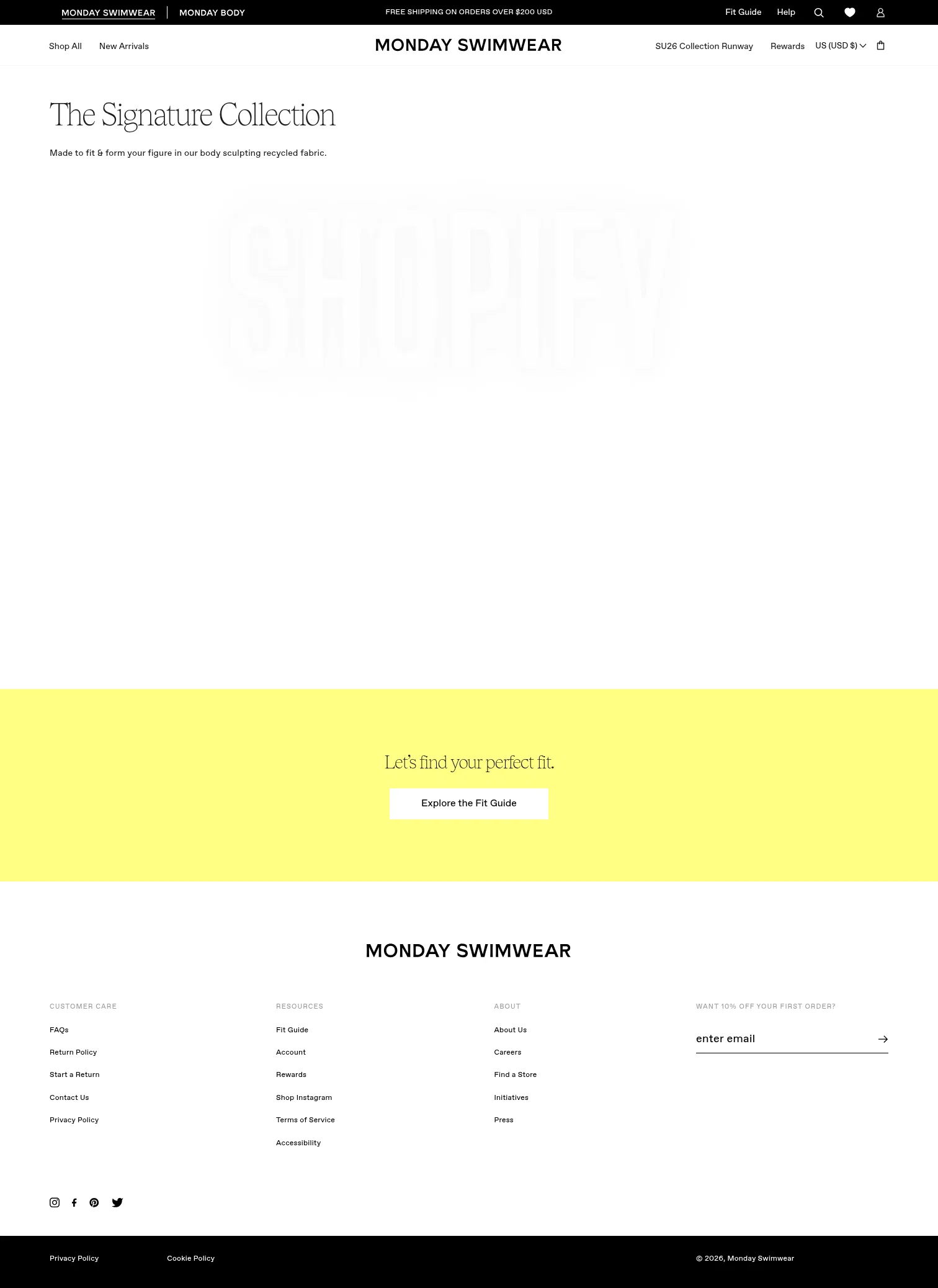 mondayswimwear.com/collections/the-signature-collection on desktop