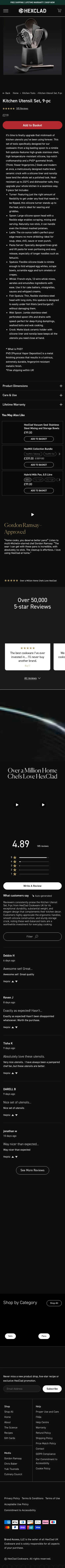 hexclad.co.uk/collections/kitchen-tools/products/kitchen-utensil-set-9-pc on mobile