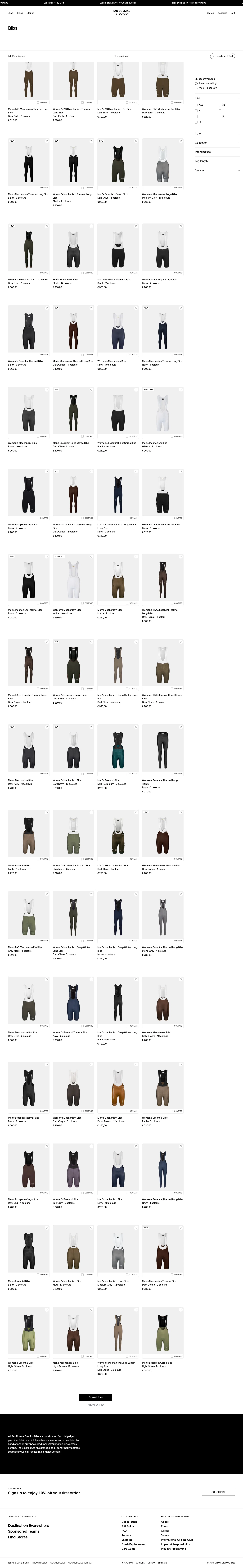 Pas Normal Studios landing page