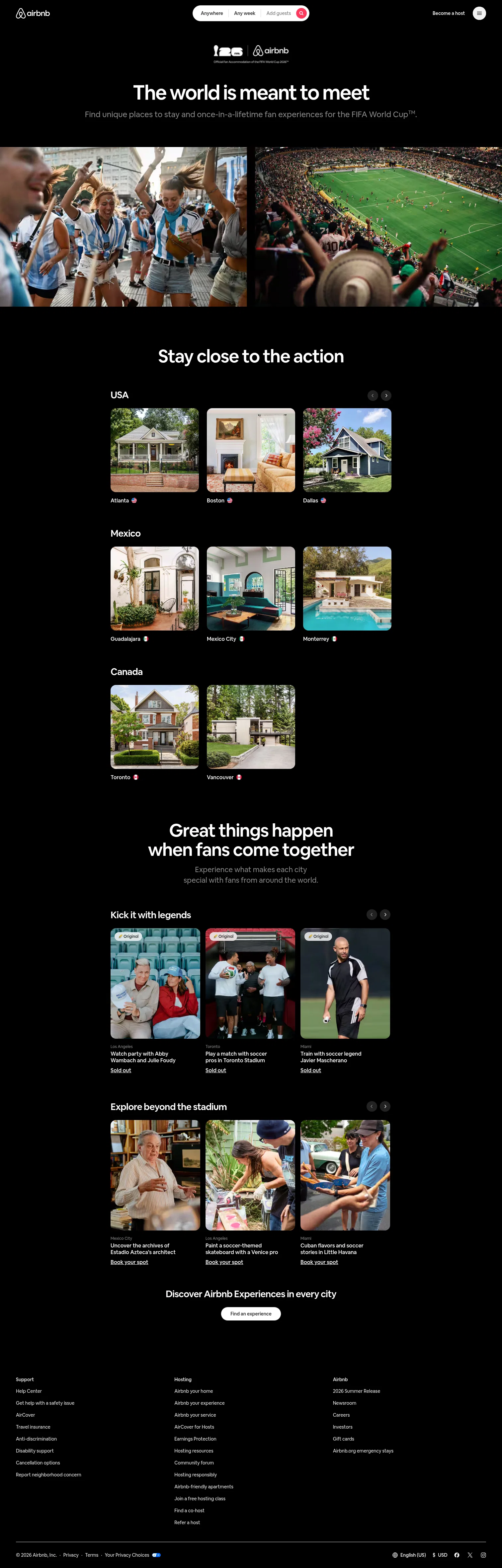 airbnb.com/fifa on desktop