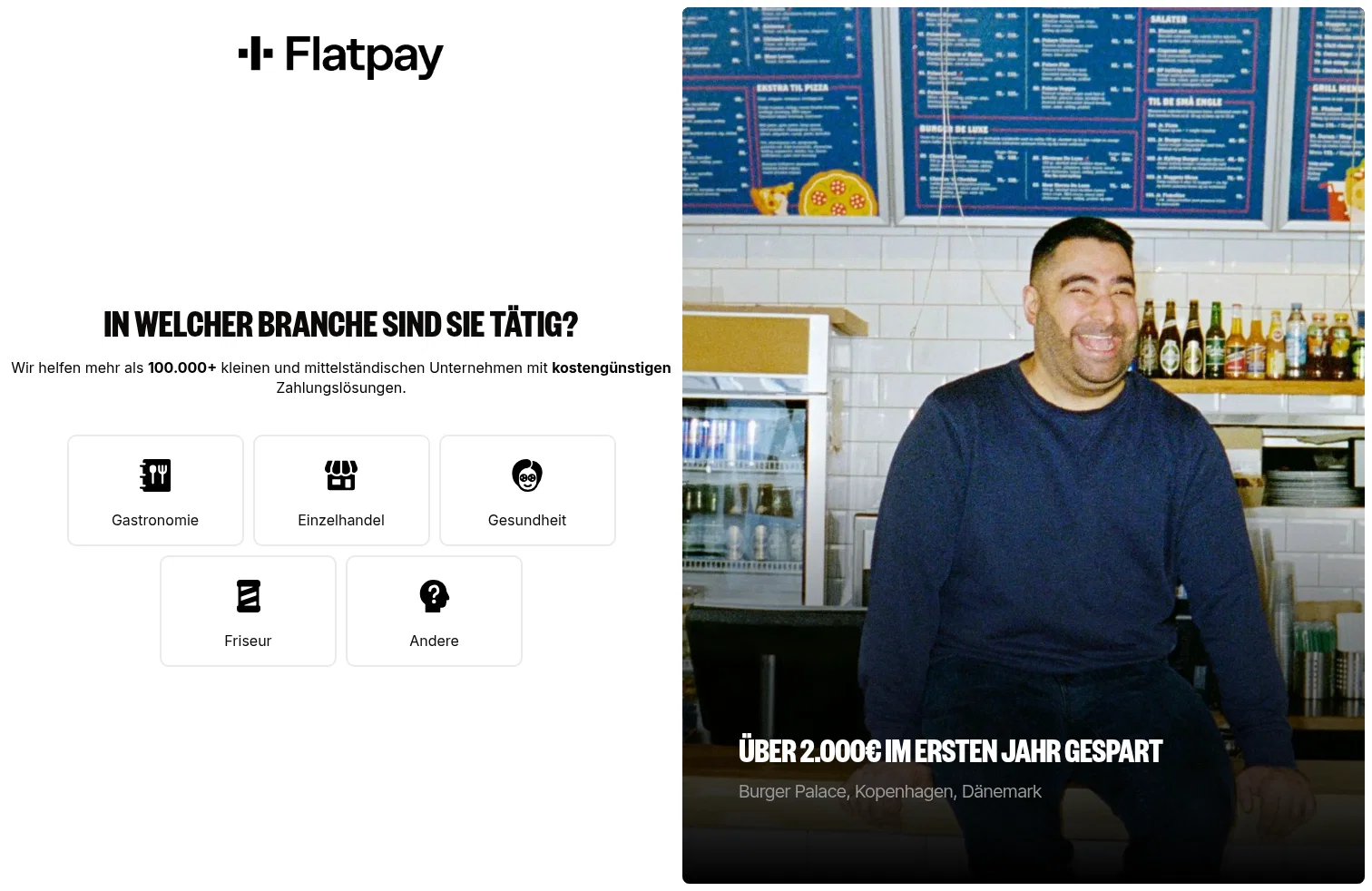 flatpay.com/de/ersparnisse-berechnen on desktop