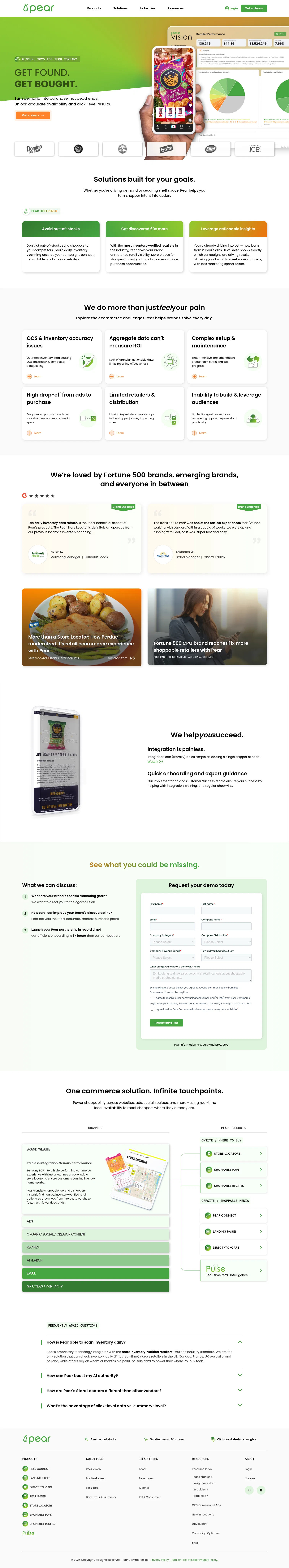 Blue Buffalo landing page