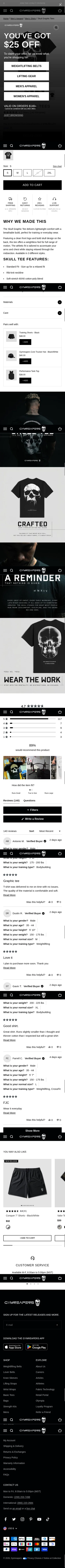 gymreapers.com/products/skull-graphic-tees on mobile
