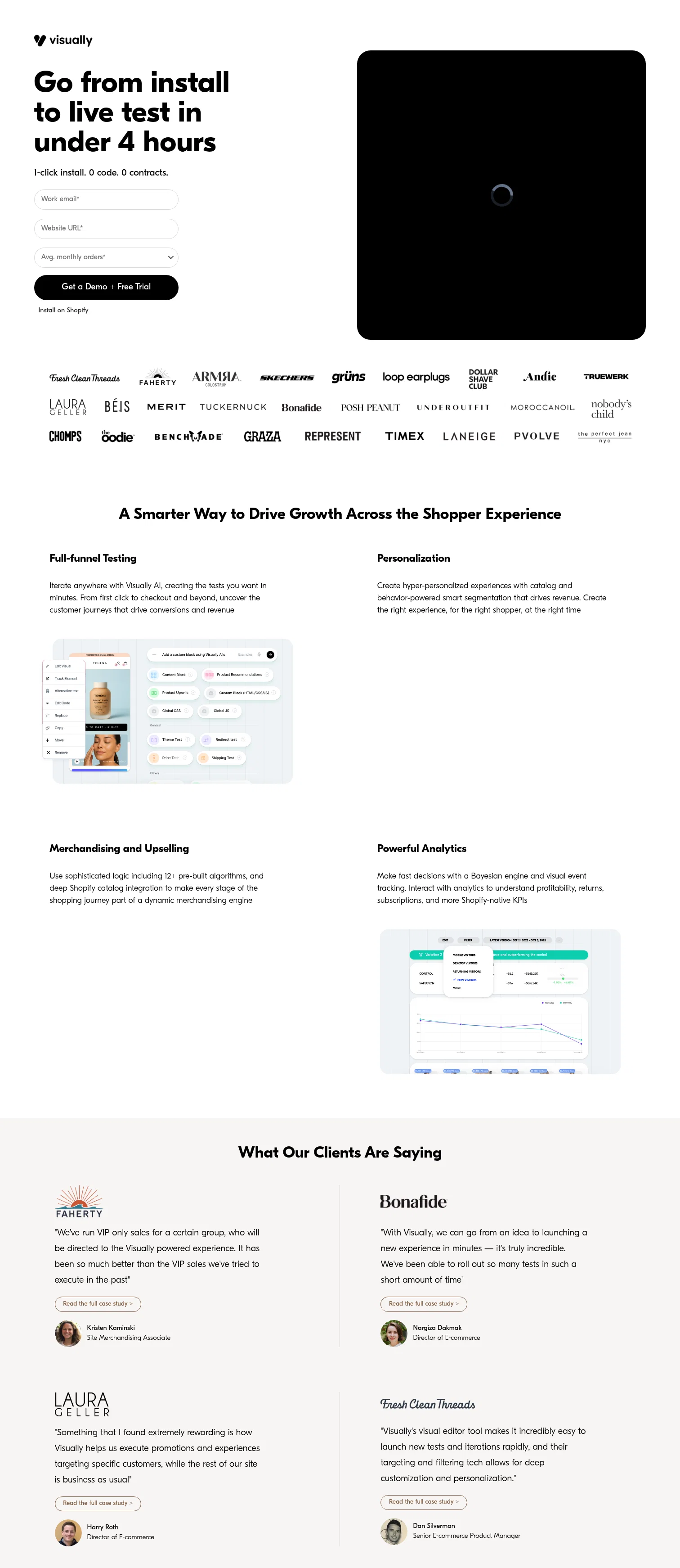 lp.visually.io/fb on desktop