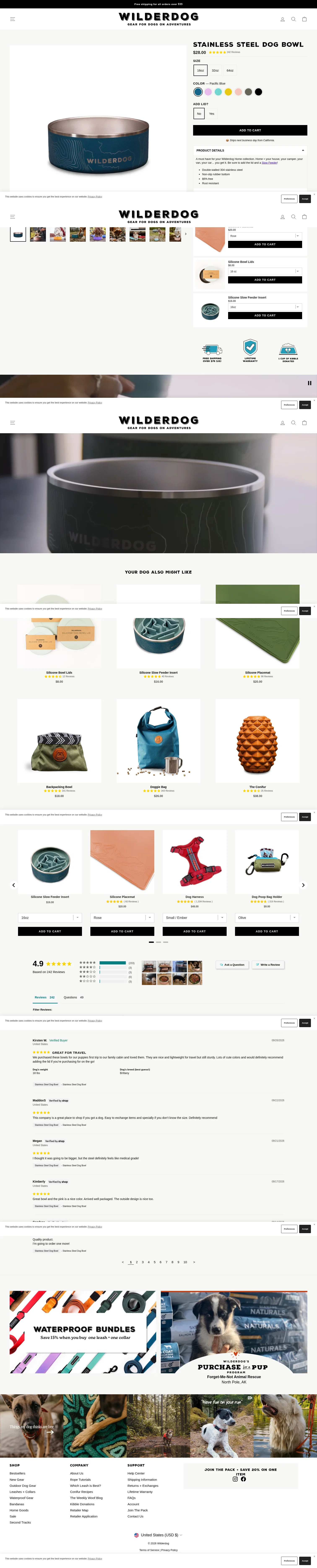 Wilderdog landing page