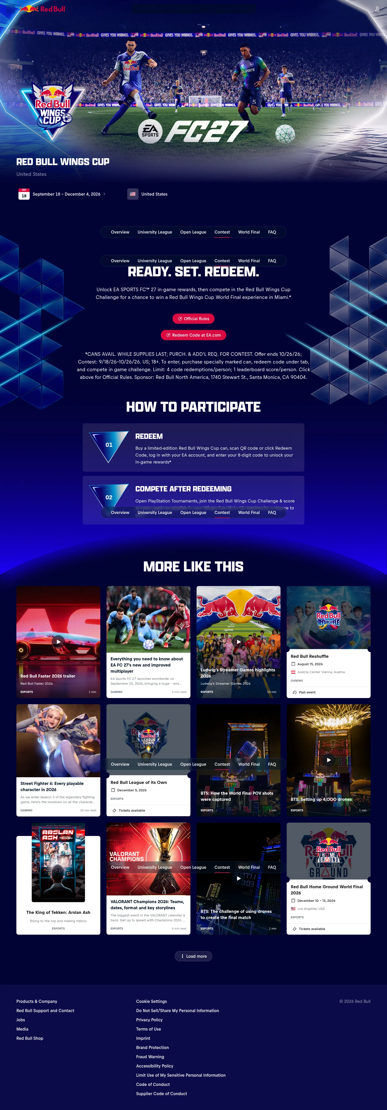 redbull.com/us-en/events/red-bull-wings-cup-united-states-2026/red-bull-wings-cup-usa-redemption on desktop, full screenshot