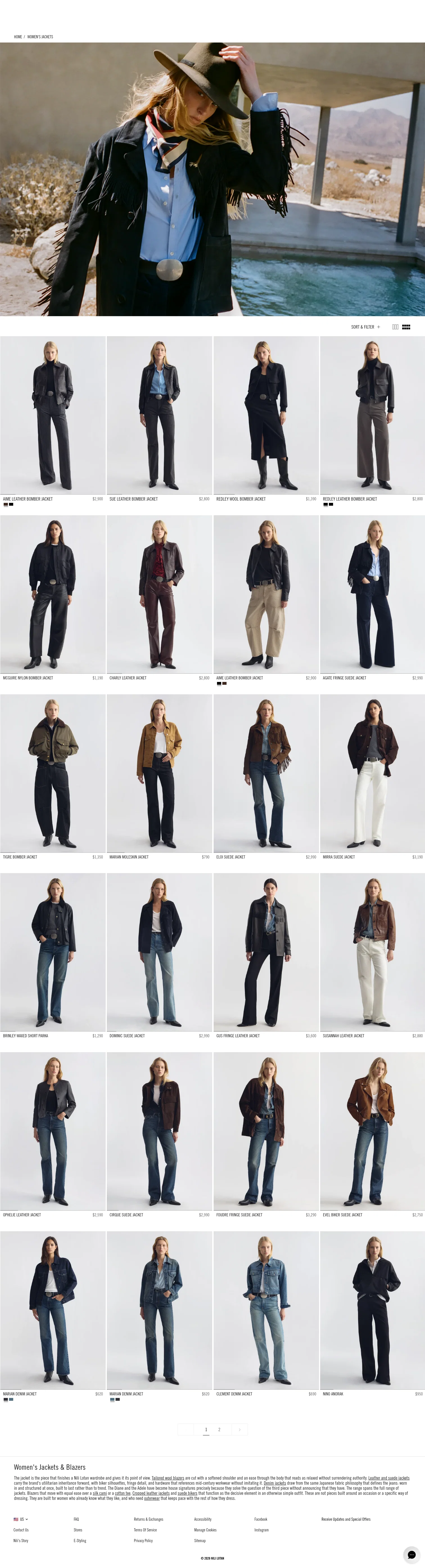 nililotan.com/collections/womens-jackets on desktop