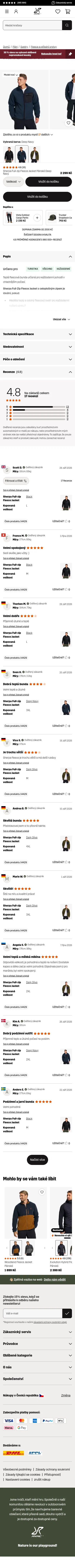 revolutionrace.cz/pani/svetry/fleecove/sherpa-full-zip-fleece-jacket-men on mobile