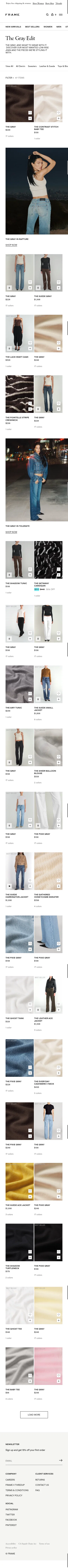 frame-store.com/collections/amelia-gray-x-frame on mobile