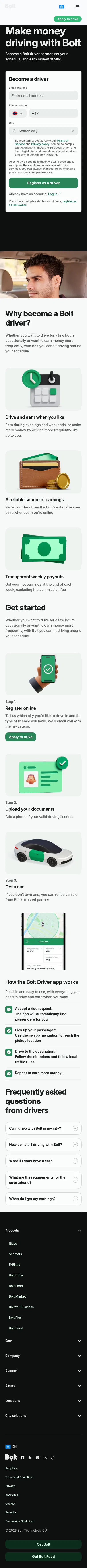 bolt.eu/en/driver on mobile, full screenshot