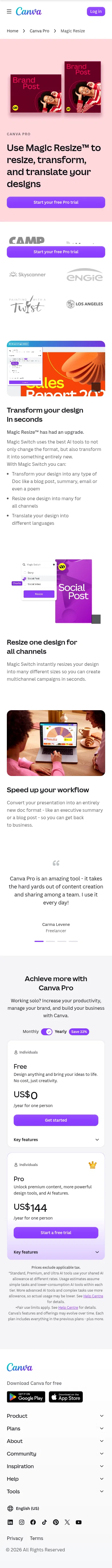 canva.com/pro/magic-resize on mobile
