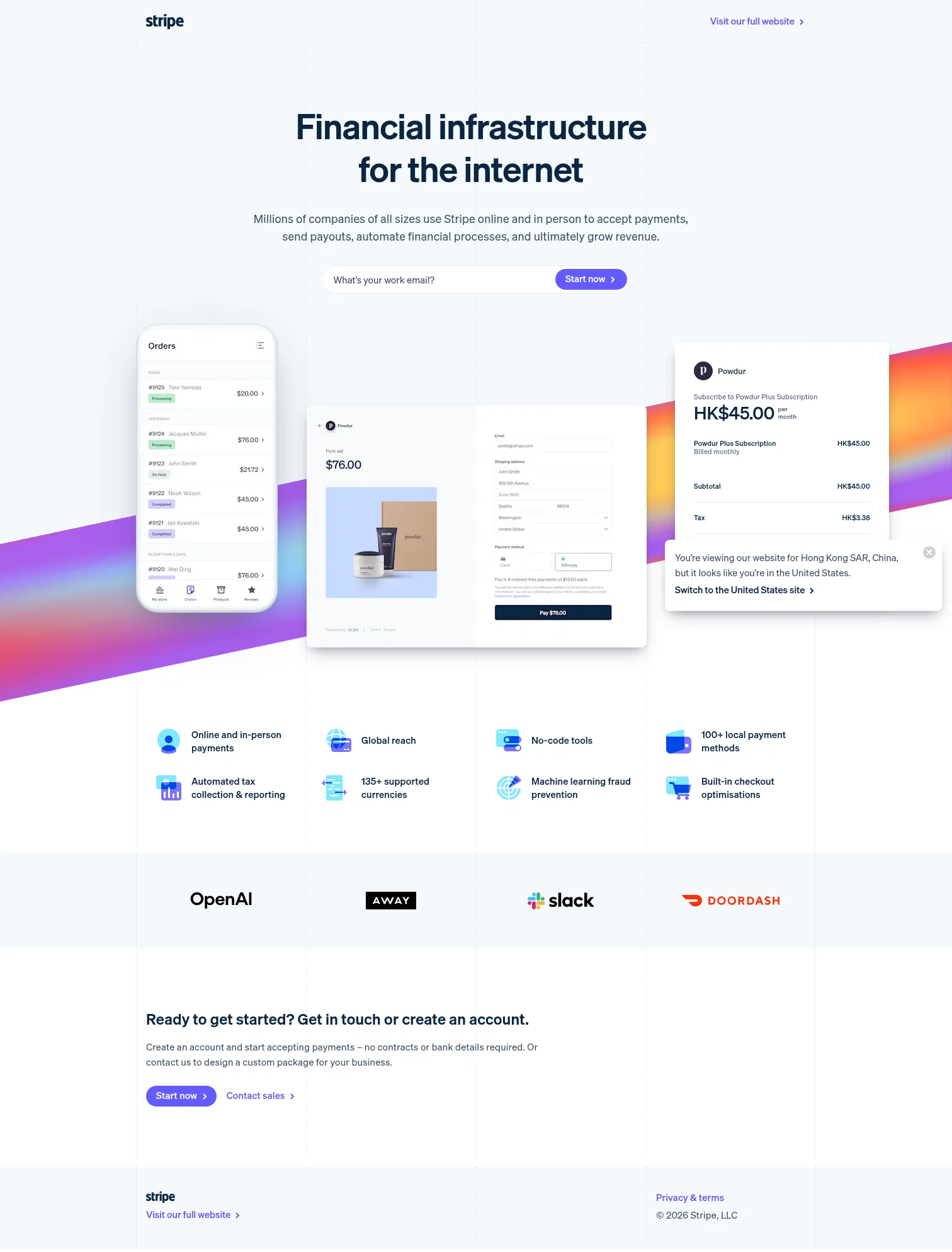 stripe.com/en-hk/lp/start-now on desktop