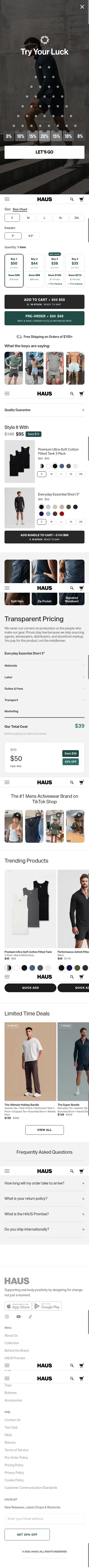gohaus.com/products/squidhaus-essential-shorts-5inch-inseam on mobile