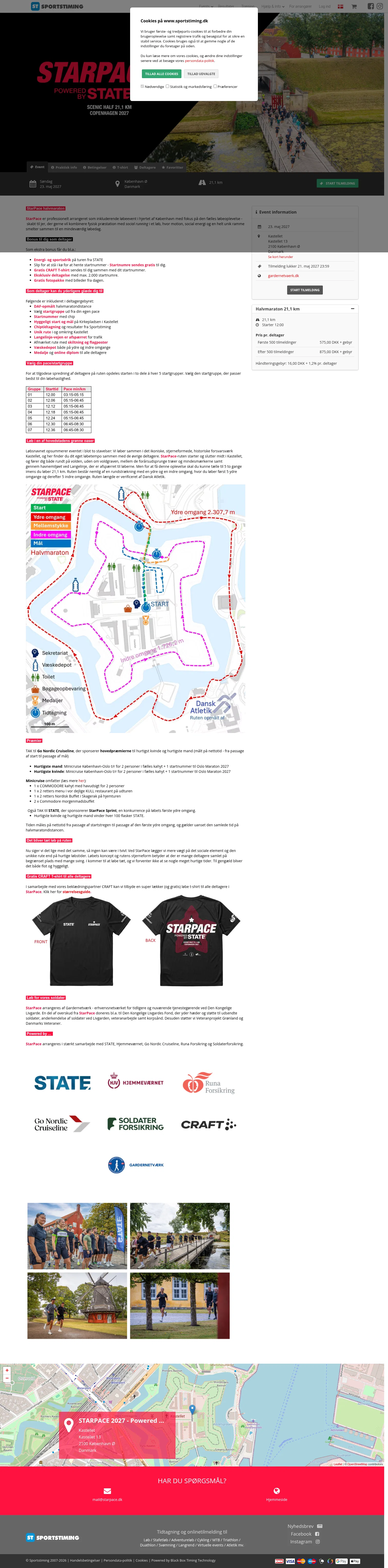 sportstiming.dk/event/18531 on desktop, full screenshot