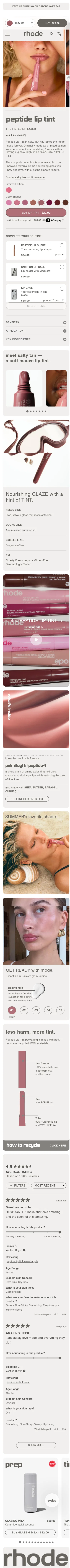rhodeskin.com/products/peptide-lip-tint-salty-tan on mobile