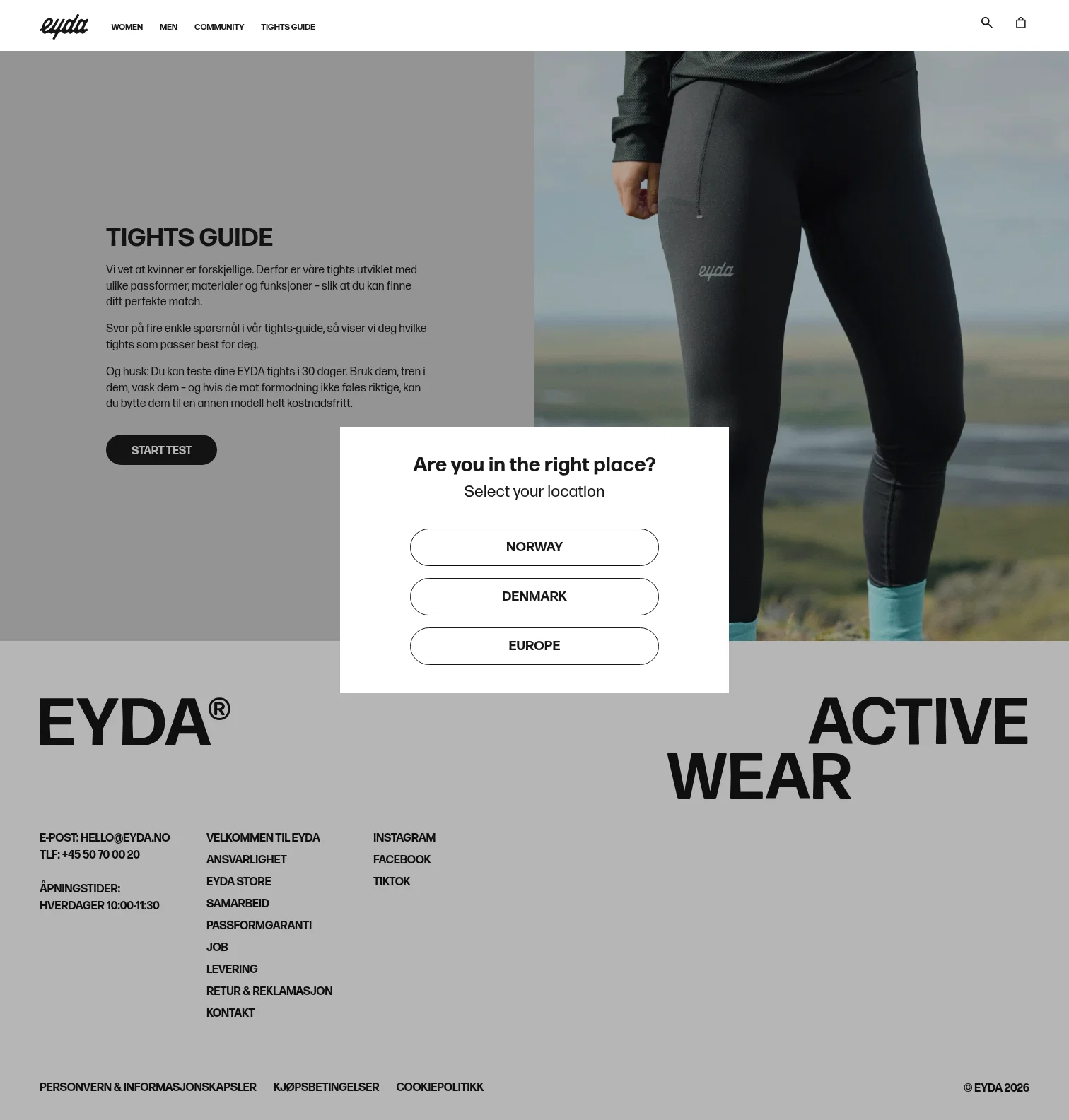 eyda.no/pages/tights-guide on desktop