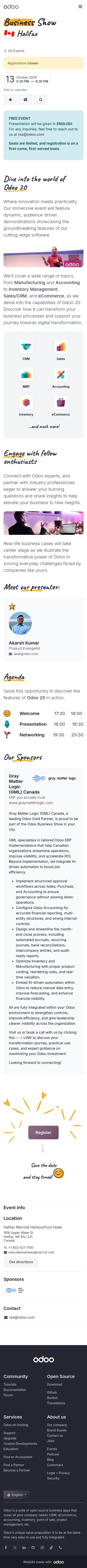 odoo.com/event/odoo-business-show-halifax-nova-scotia-12466/register on mobile