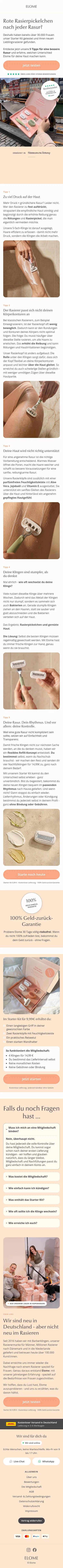 elome.com/de-de/campaigns/rasur-tipps on mobile