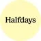 Halfdays logo