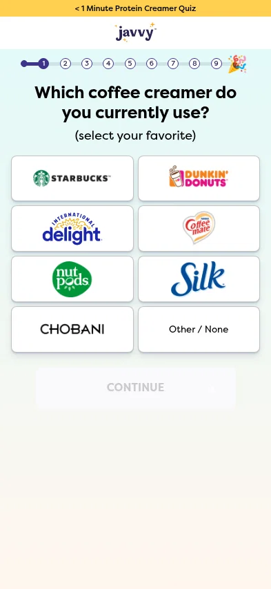 try.javvycoffee.com/qcr on mobile