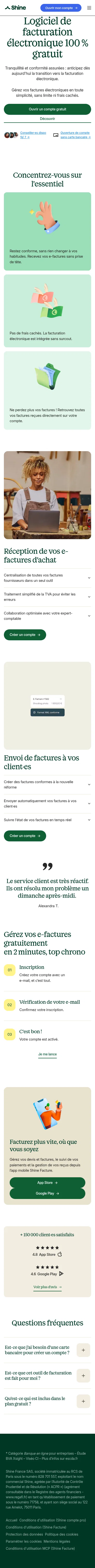 shine.fr/lp/outil-facturation-electronique-gratuit on mobile