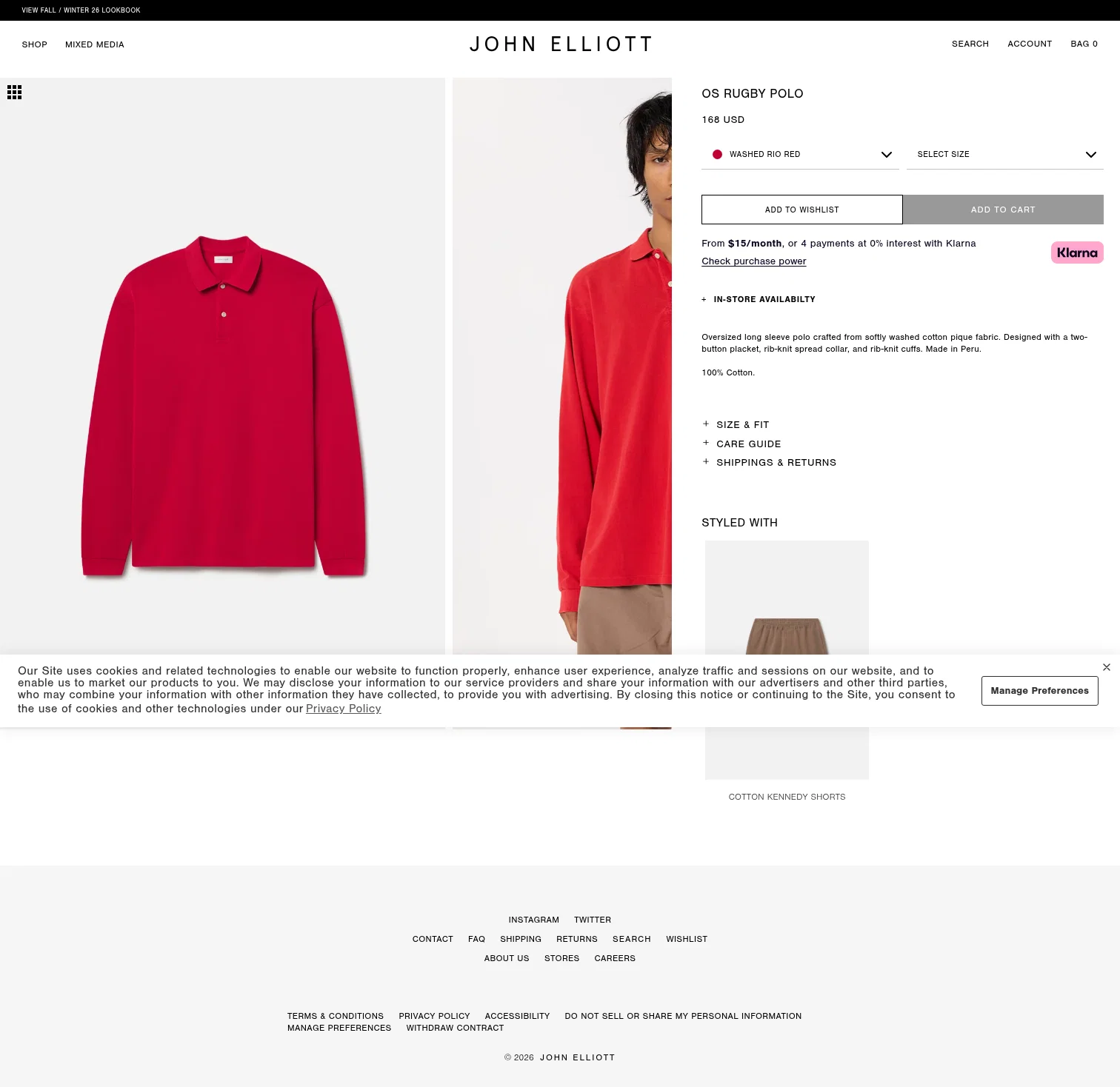 JOHN ELLIOTT landing page