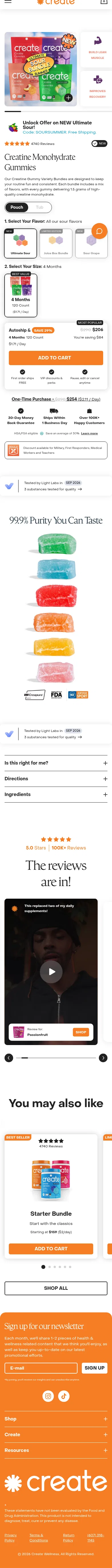 trycreate.co/pages/sour-grape-launch on mobile, full screenshot