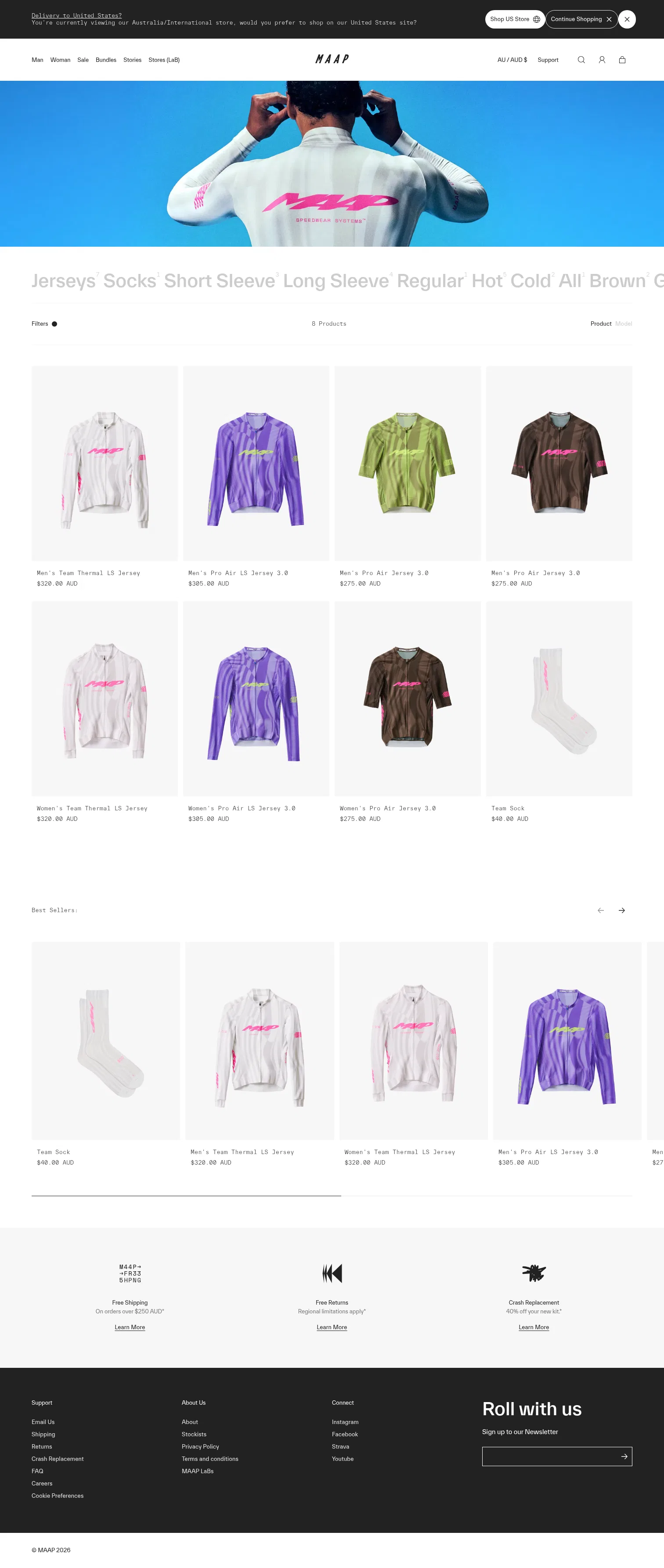 maap.cc/collections/halo on desktop, full screenshot
