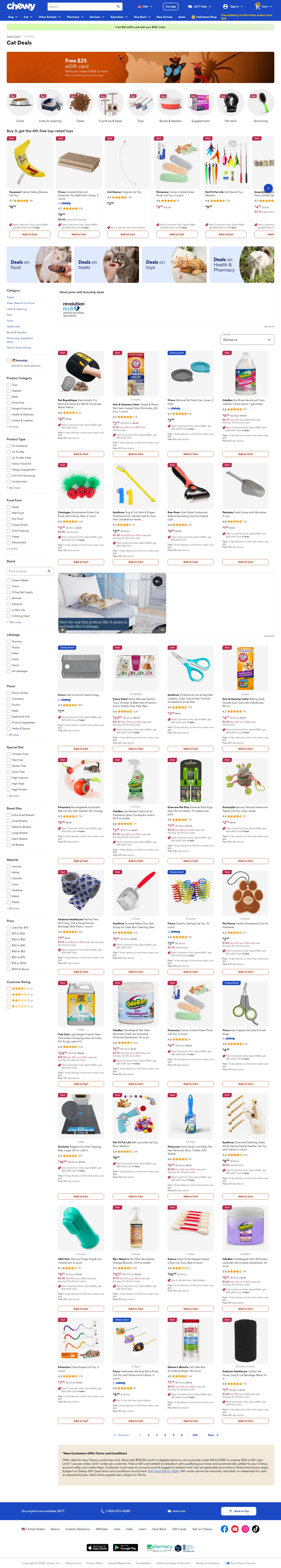 chewy.com/deals/cat-deals-2735 on desktop