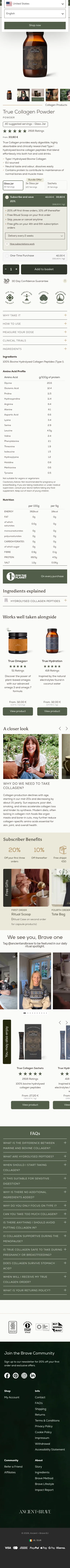 ancientandbrave.eu/products/true-collagen-powder on mobile