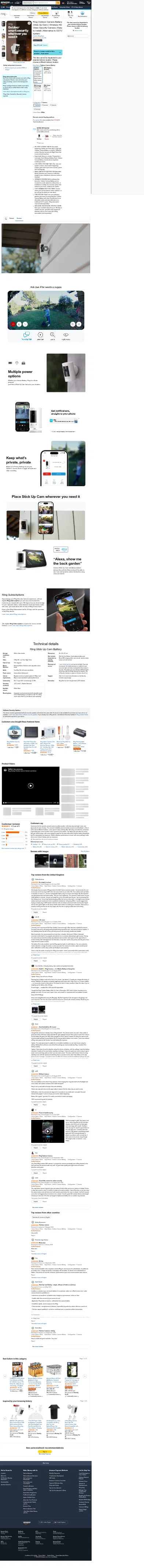 amazon.co.uk/ring-stick-up-cam-plug-in/dp/B0C5QXCP7Z on mobile, full screenshot