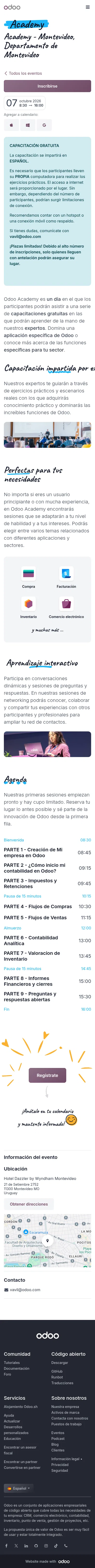 odoo.com/es_ES/event/academy-montevideo-departamento-de-montevideo-12486/register on mobile, full screenshot