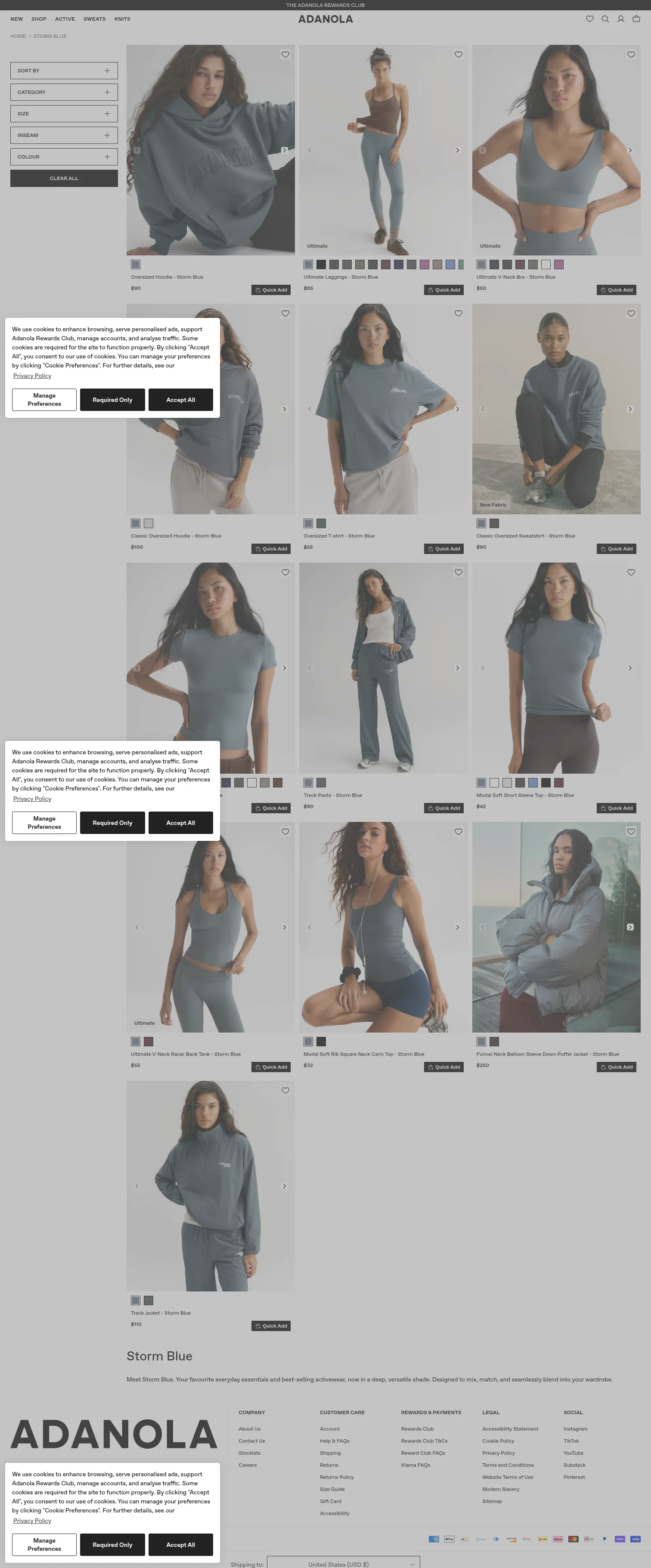 adanola.com/collections/storm-blue on desktop