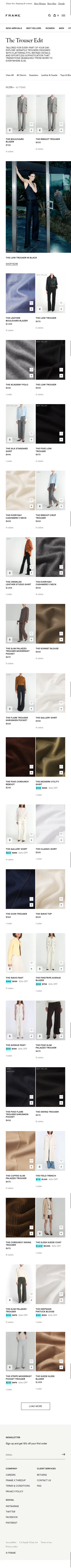 frame-store.com/collections/the-trouser-edit on mobile