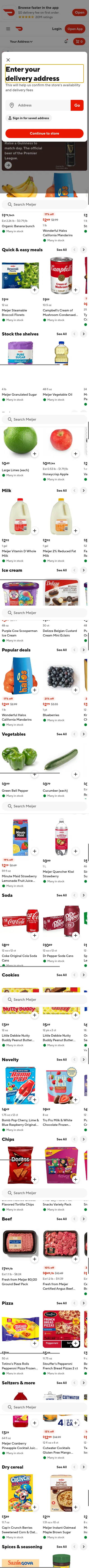 doordash.com/business/434736 on mobile
