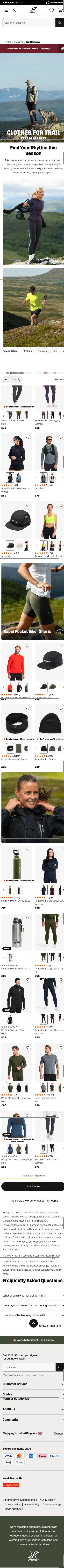 revolutionrace.co.uk/activities/trail-running on mobile
