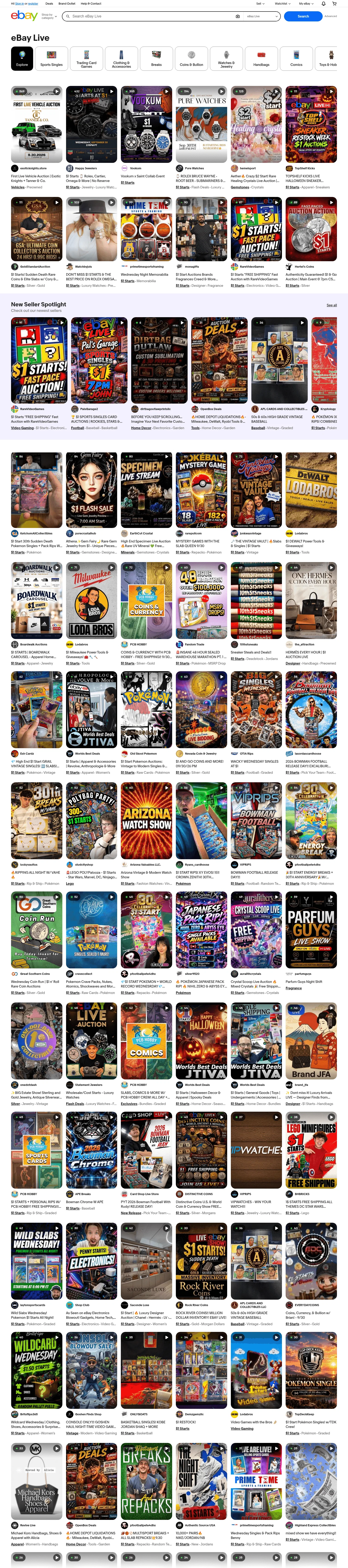 ebay.com/ebaylive on desktop