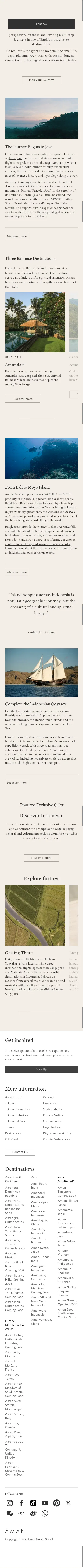 aman.com/stories/journey-through-indonesia on mobile, full screenshot