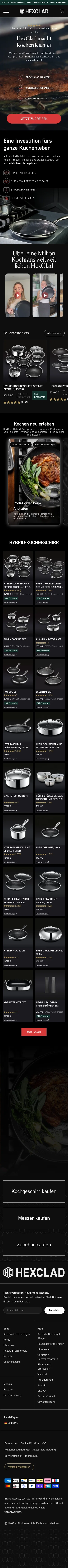 hexclad.eu/de/pages/premium-kochgeschirr-set-V1 on mobile