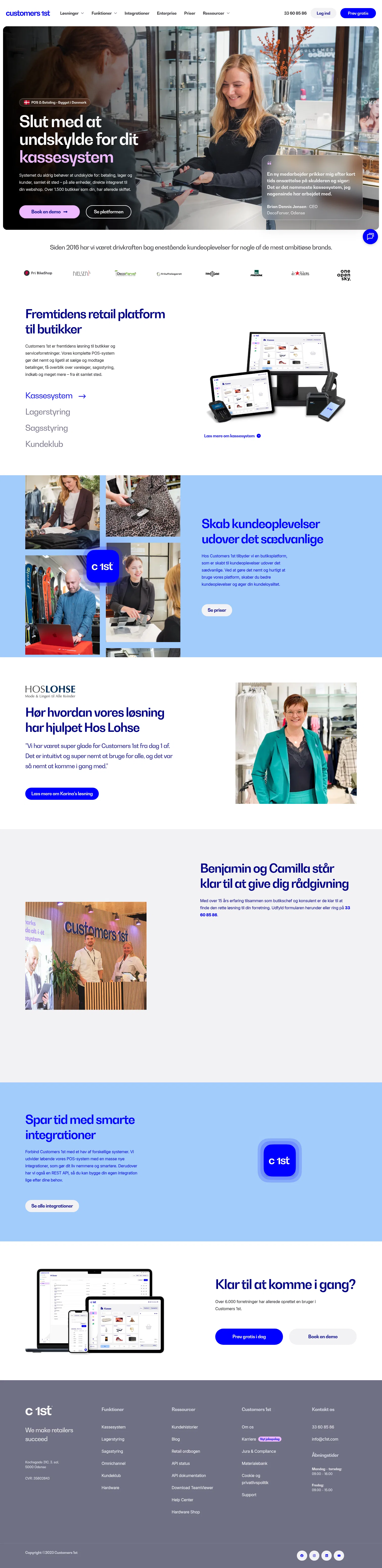 c1st.com on desktop, full screenshot