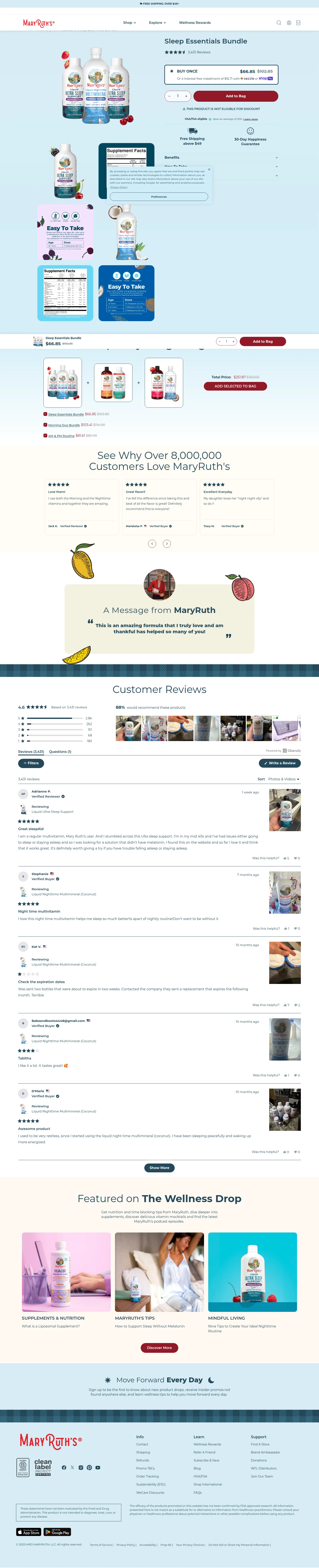 maryruthorganics.com/products/sleep-essentials-bundle on desktop