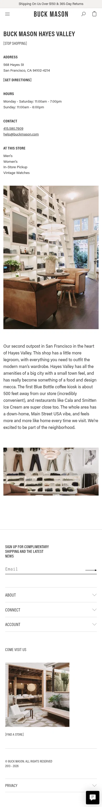 buckmason.com/pages/buck-mason-hayes-valley on mobile