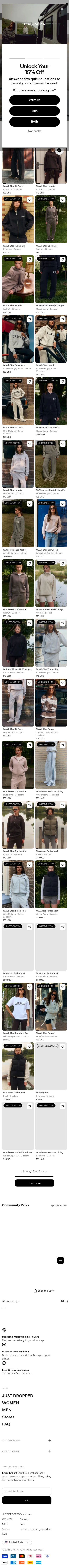 casparasports.com/collections/women-the-transition-edit on mobile