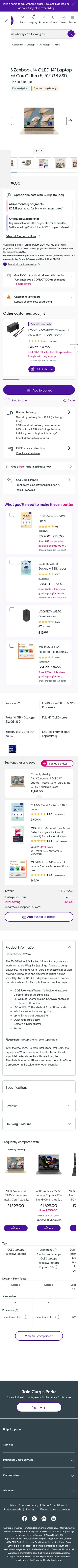 currys.co.uk/products/asus-zenbook-14-oled-14-laptop-intel-core-ultra-5-512-gb-ssd-beige-10305280.html on mobile
