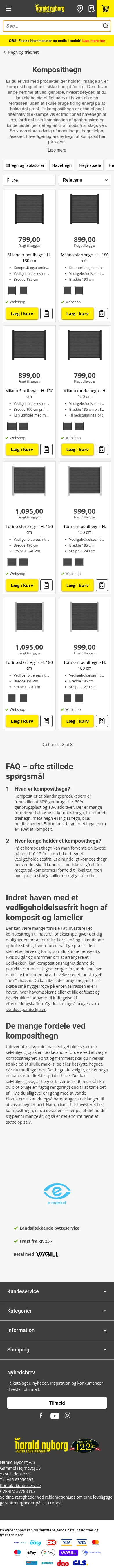 harald-nyborg.dk/haven/hegn-og-traadnet/komposithegn on mobile