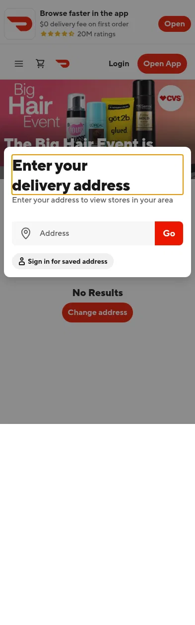 doordash.com/browse/list/4e606ba1-3078-4a40-86a4-99aafff12e7f on mobile, full screenshot