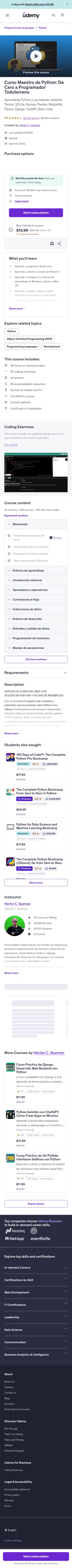 udemy.com/course/python-3-al-completo-desde-cero on mobile