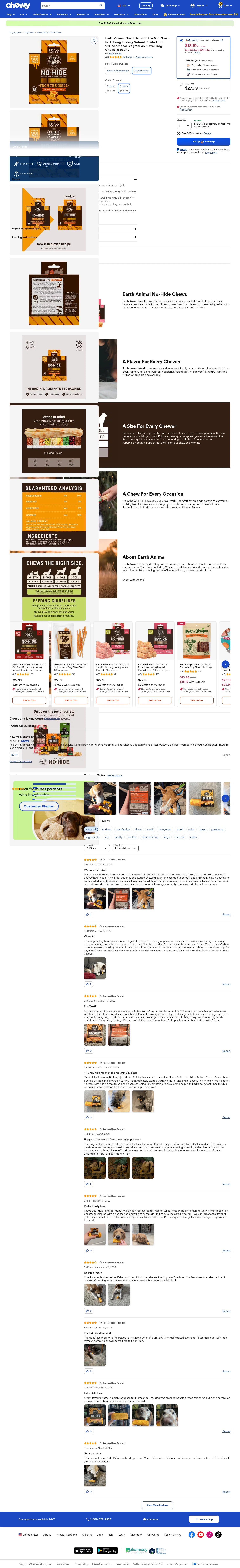 chewy.com/earth-animal-no-hide-from-grill-long/dp/2266718 on desktop