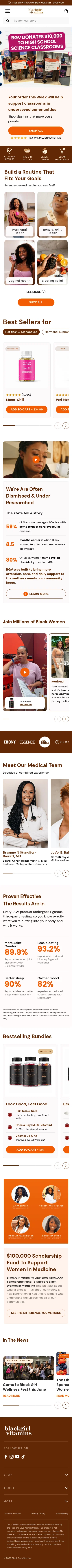 blackgirlvitamins.co on mobile