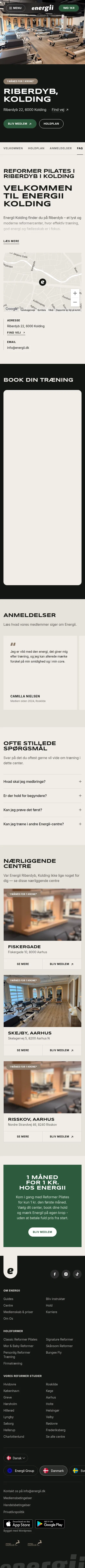 energii.dk/centre/riberdyb-kolding on mobile